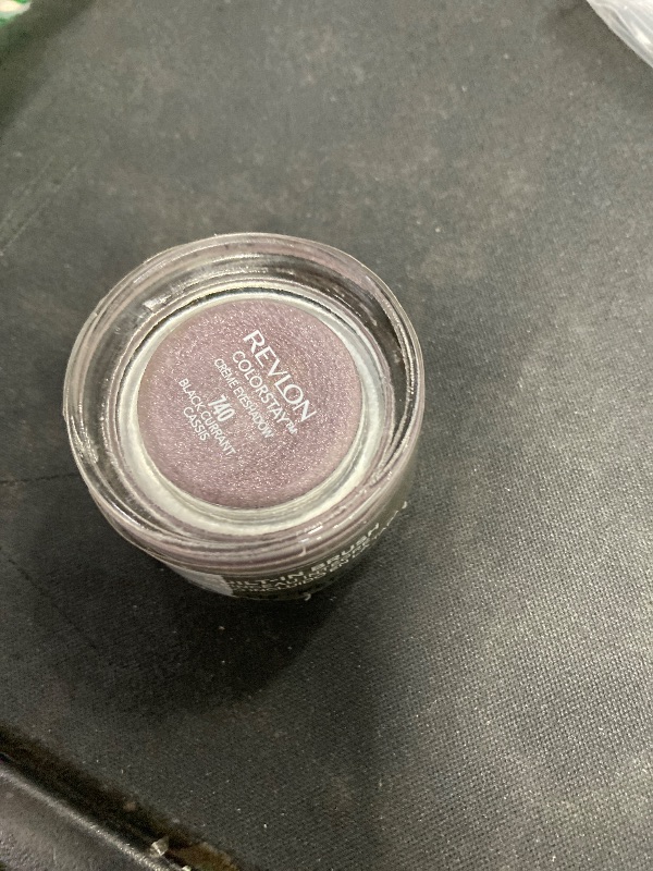 Photo 1 of ***Seal factory***
Crème Eyeshadow by Revlon, ColorStay 24 Hour Eye Makeup, Highly Pigmented Cream Formula in Blendable Matte & Shimmer Finishes, 740 Black Currant, 0.16 Oz