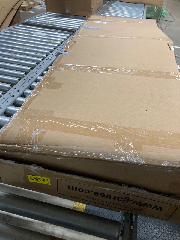 Photo 1 of ** MISSING PARTS****
SLEKVERSA Bed Frame with 3 Large Storage Drawers,Customizable Headboards Platform Bed Wooden Slats Support, No Box Spring Needed, Noise Free, Easy Assembly, Dark Grey (Dark Grey, Queen)