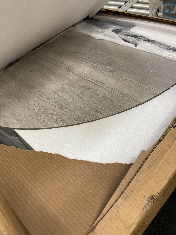 Photo 1 of ** ONLY TABLE**
GarveeHome Round Dining Table for 4-6, 47.2 in Farmhouse Kitchen Table with Storage, Circle Dinner Tables for Kitchen, Dining Room, Living Room, Meeting Room, Apartment, Grey