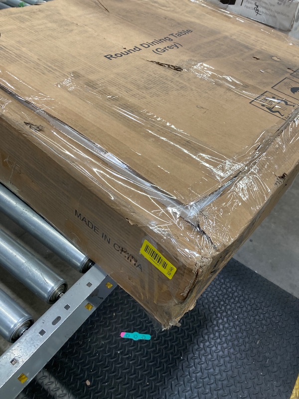 Photo 1 of ** ONLY TABLE**
GarveeHome Round Dining Table for 4-6, 47.2 in Farmhouse Kitchen Table with Storage, Circle Dinner Tables for Kitchen, Dining Room, Living Room, Meeting Room, Apartment, Grey