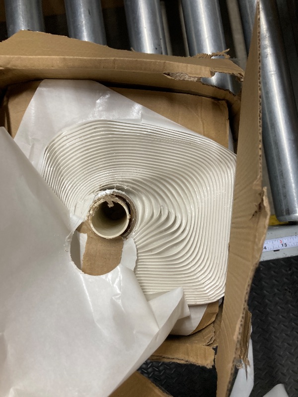 Photo 1 of Butyl Tape Bulk,1/8" x 3/4" x 30 ft, White Butyl Sealant Tape, Butyl Rubber Caulk Tape, Perfect Butyl Tape RV Window Sealant Tape, Roof Caulk Tape, Butyl Rubber Roll, EPDM Rubbers Roof Patching