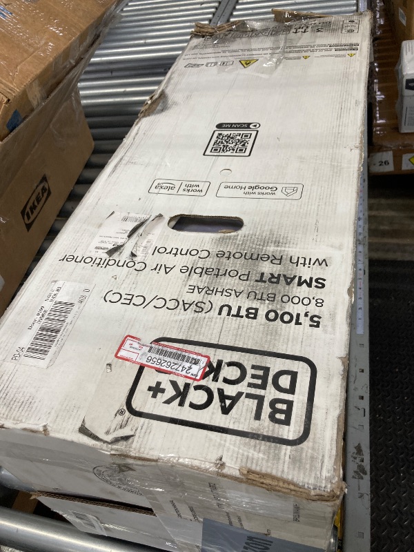 Photo 1 of PORTABLE AIR CONDITIONER WITH REMOTE CONTROL