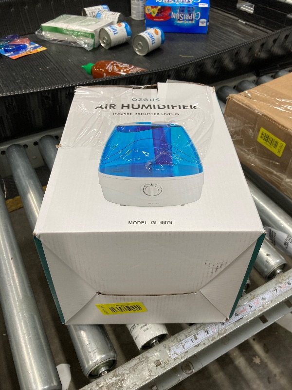 Photo 1 of **It is used, it is not known if it is missing parts, therefore it is not known if it works at 100%.***AZEUS Cool Mist Humidifiers for Bedroom, BabyRoom, Office and Plants,2.8L Large Capacity Ultrasonic Cool Mist Humidifier - Lasts up to 30 Hours, Auto Sh