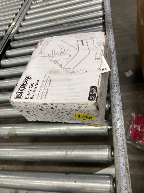 Photo 1 of ****It is used, it is missing a part and it is not known if it works 100% because it did not come with the connector**** Easy Go Booster Seat - Travel Booster Seat for Babies and Toddlers - Holds Up to 35 Pounds - 9+ Months - Blue