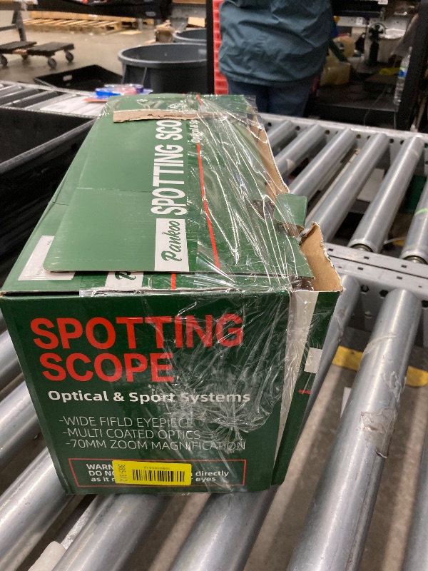 Photo 1 of **It is used, it is missing the connector, but it was connected and worked, although it is not known if it works 100%.***PankooFamily 25-75X70 HD Spotting Scope Hunting Spotting Scopes with Smartphone Mount Kit, Tripod and BAK4 45 Degree Angled Eyepiece T