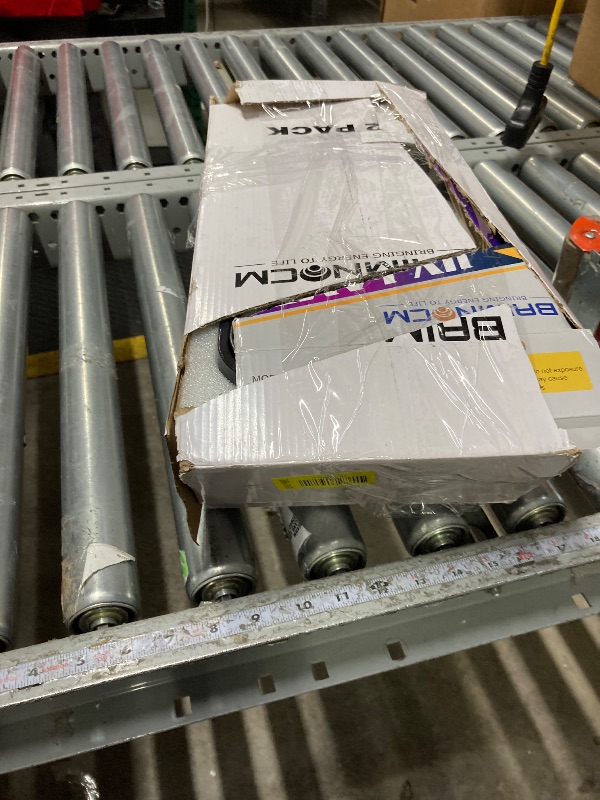 Photo 1 of **IIt was connected, but it's unknown if it's working 100%.**t's used, it's missing a part, and it's not known if it works 100%.**BAIMNOCM UV-C Lamp for Dust Mite 38 Watt 2 Pack, UVC Germicidal Lamp with Remote Control, UV Disinfection Light Bulb, Ultravi