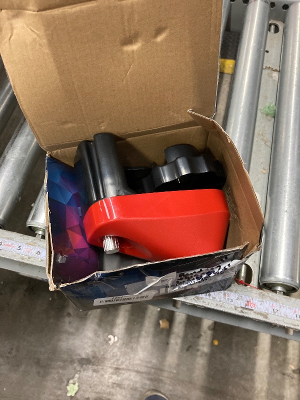 Photo 1 of **It is used, missing a part, and it is not known if it works 100%.****GEOCCI Knitting Machine Adapter, Suitable for ADDI 46 Needle Knitting Machine Adapter (Red and Black)