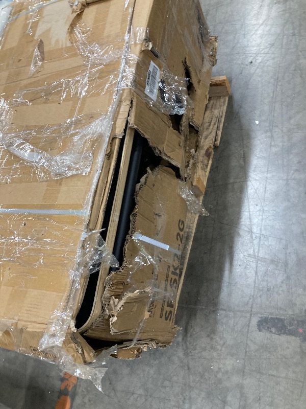 Photo 1 of ***(MISSING PARTS -SELLING AS IS)*** Indoor Wall Mounted Skiing Machine with Adjustable Wind Resistance & Digital Monitor, Space-Saving Wall Fitness Ski Exercise Machine for Cardio and Strength Training ***(SOME SCUFFS/SCRATCHES, BOX RIPPEDD/TORN)***