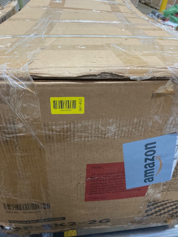 Photo 1 of ***(MISSING PARTS -SELLING AS IS)*** Indoor Wall Mounted Skiing Machine with Adjustable Wind Resistance & Digital Monitor, Space-Saving Wall Fitness Ski Exercise Machine for Cardio and Strength Training ***(SOME SCUFFS/SCRATCHES, BOX RIPPEDD/TORN)***