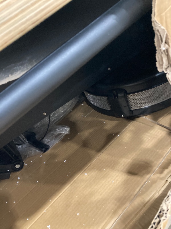 Photo 1 of ***(MISSING PARTS -SELLING AS IS)*** Indoor Wall Mounted Skiing Machine with Adjustable Wind Resistance & Digital Monitor, Space-Saving Wall Fitness Ski Exercise Machine for Cardio and Strength Training ***(SOME SCUFFS/SCRATCHES, BOX RIPPEDD/TORN)***