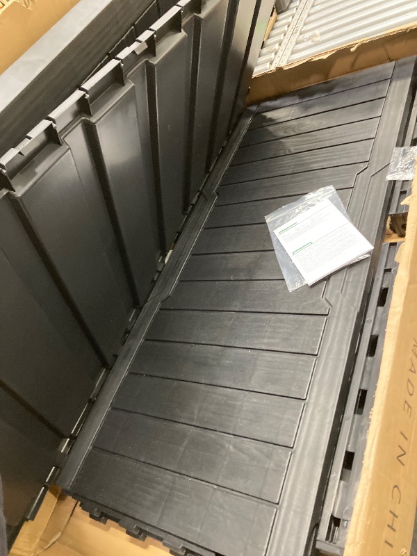 Photo 1 of *Corner Broken* Outdoor Storage Box