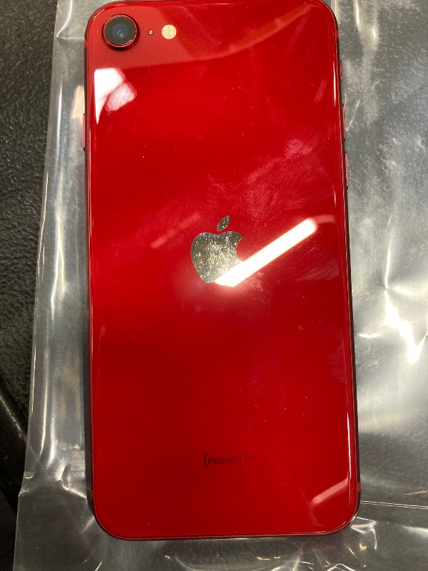 Photo 1 of *Didn't turn on/Parts Only* Apple iPhone SE 3rd Gen, 64GB, RED - Unlocked (Renewed)