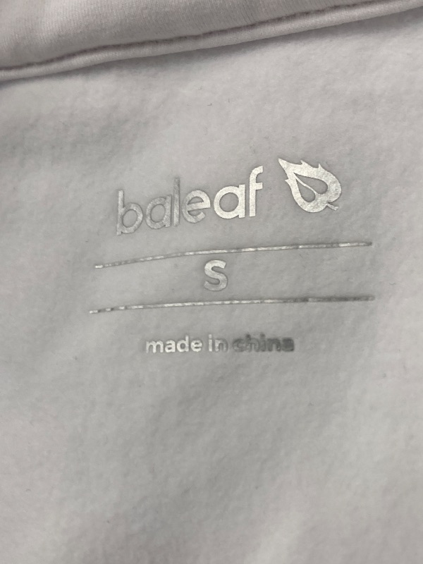 Photo 1 of *Stained* baleaf Women's Fleece Running Jacket Water Resistant Full Zip Winter Cold Weather Gear Thermal Cycling Workout Jackets White, Size Small