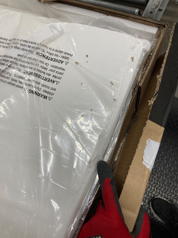 Photo 1 of *Mattress cut* Delta Children Infant Changing Table with Pad, White