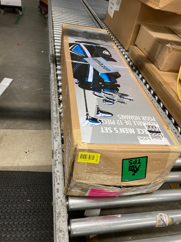 Photo 1 of *Dirty* Callaway Golf Men's Strata Complete 12 Piece Package Set (Right Hand, Steel), Blue