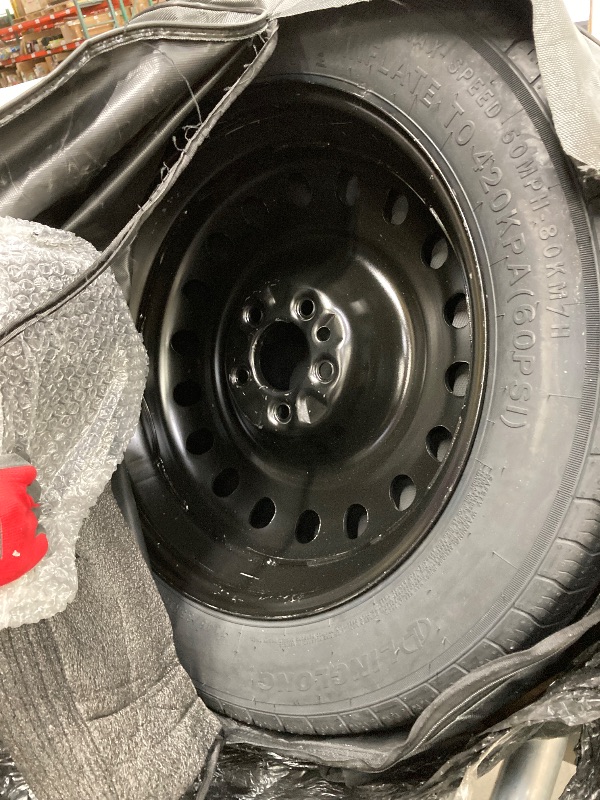 Photo 1 of *Tire ONly* Spare Tire Kit Options For All 2020-2026 Tesla Model Y Incl. Performance Models - Include Tire Changing Kit & Storage Case