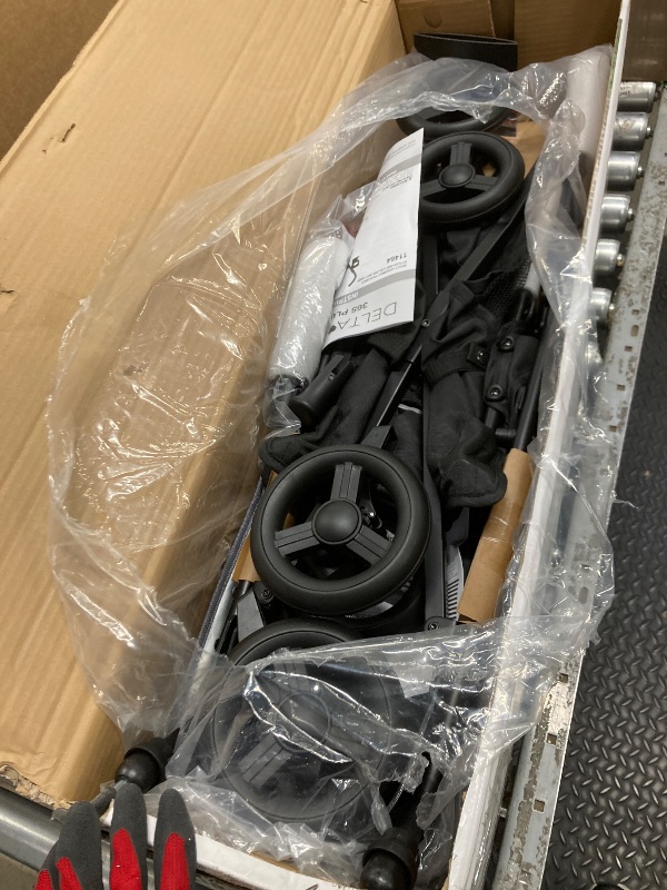 Photo 1 of *Damage to legs?* Delta Children 365 Plus Stroller - Lightweight Travel Stroller with Compact Fold, Iron