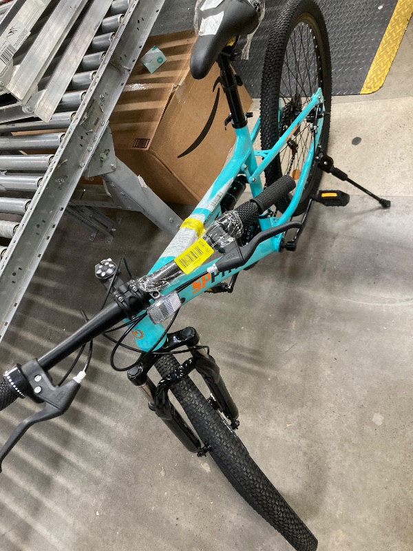 Photo 1 of *Front wheel bent* Spptty Bike, Blue