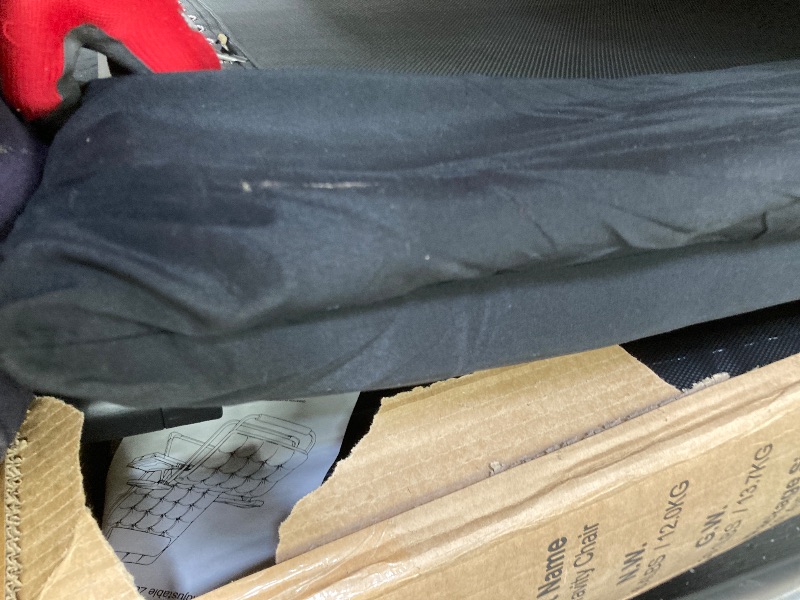 Photo 1 of *USED CUSHION* GVDV Oversized Zero Gravity Chair, 33In XXL Lounge Chair with Removable Thick Cushion, Lawn Patio Reclining Chair Upgraded Alloy Lock and Cup Holder, for Indoor Outdoor, Black