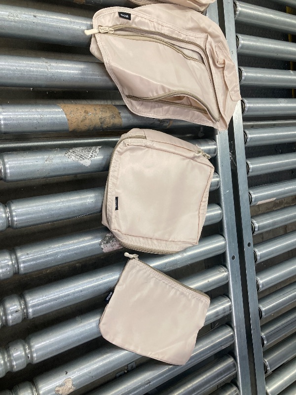 Photo 1 of **MISSING THE 3 LARGE BAGS***BAGAIL 8 Set Packing Cubes Luggage Packing Organizers for Travel Accessories-Cream