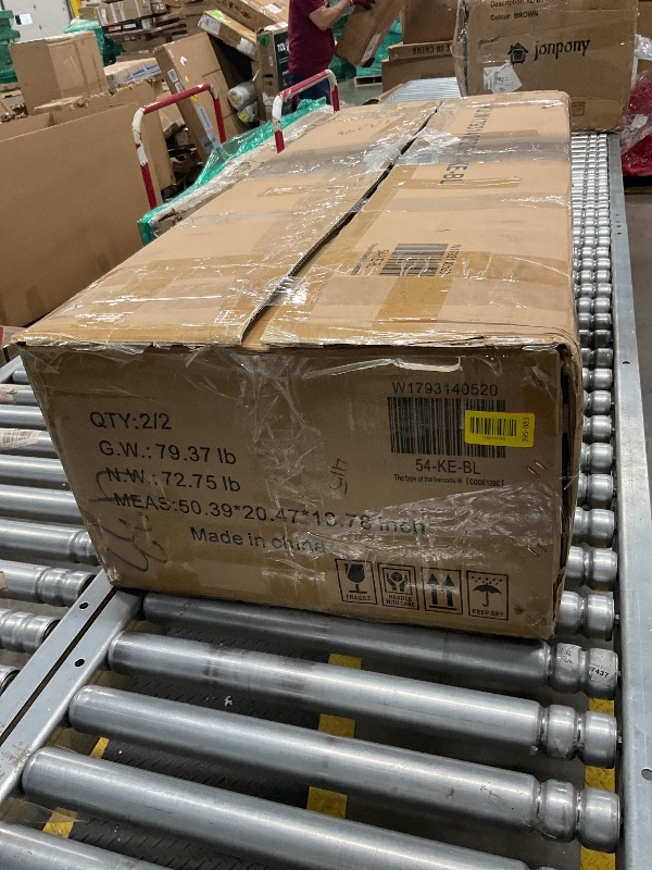 Photo 1 of ***THIS IS A SMALL PART OF A KING SIZE VELVET TUFTED PLATFORM BED. IT IS NOT A COMPLETE BED AT ALL. THE PARTS YOU SEE ARE THE ONLY PARTS THAT EXIST***