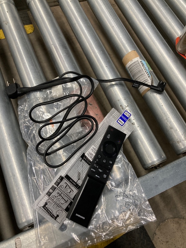 Photo 1 of **MISSING STAND LEGS**Samsung 43-Inch Class Crystal UHD U8000F 4K Smart TV (2025 Model) Endless Free Content, Crystal Processor 4K, MetalStream Design, Knox Security, Alexa Built-in