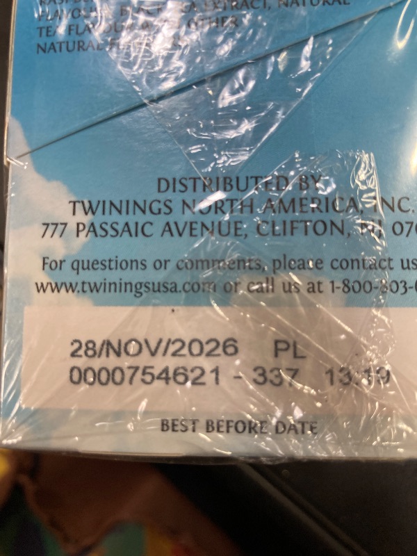 Photo 1 of ***BEST BY NOV 28,2026*** Pure MIXED BERRIES Herbal Tea Individually Wrapped Bags, Calming & Delicate, 20 Count (Pack of 6), Naturally Caffeine-Free, Enjoy Hot or Iced, 120 Teabags***BEST BY NOV 28,2026***