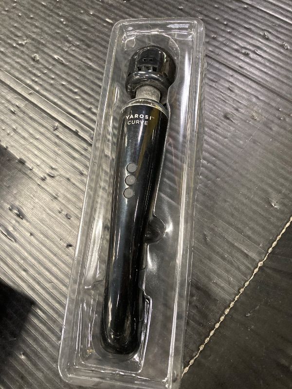 View 2 of ***CHARGING CORD MISSING***Yarosi Curve Therapeutic Device - 8 Powerful Speeds and 20 Patterns - for Muscle Aches and Sports Recovery - Rechargeable - Travel Friendly - Black***CHARGING CORD MISSING***