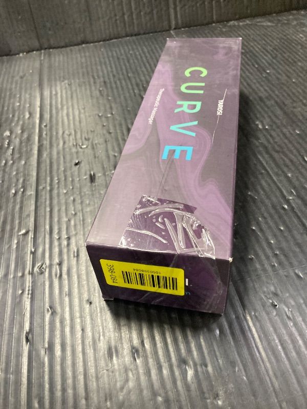 View 4 of ***CHARGING CORD MISSING***Yarosi Curve Therapeutic Device - 8 Powerful Speeds and 20 Patterns - for Muscle Aches and Sports Recovery - Rechargeable - Travel Friendly - Black***CHARGING CORD MISSING***