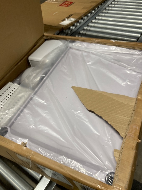 Photo 1 of ***DAMAGED -SELLING AS PARTS ONLY *** Mobile Medical Carts 3 Tier Professional Utility Cart 330 LBS Max Load Rolling Crash Cart Ultrasound Trolley with Wheels Drawers Dirt Bucket Sharps Box Storage Basket for Hospital Dental Clinic Home