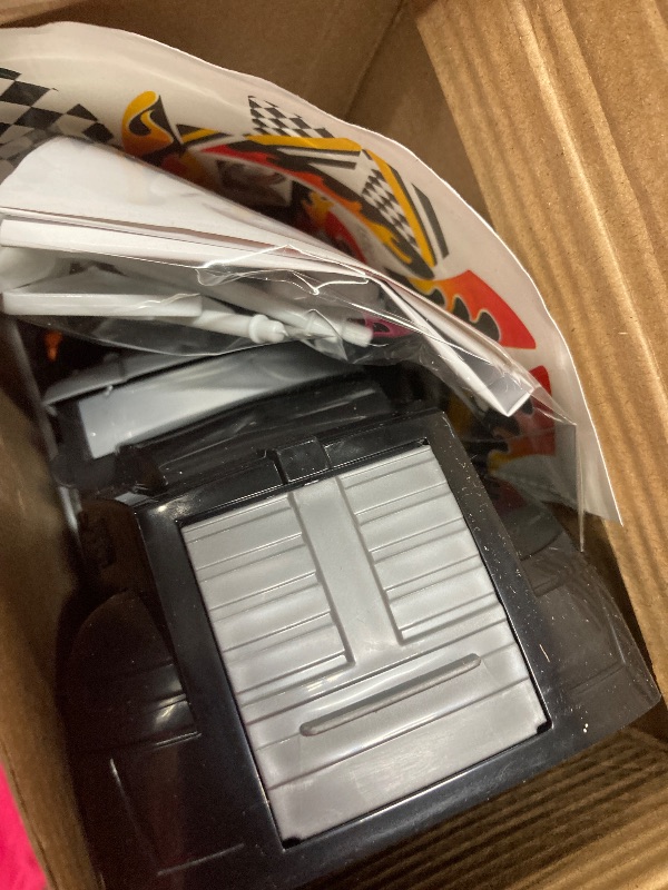 Photo 1 of ** VERY USED**
JOYIN Toy Truck for Kids, Race Toy Cars, 60" Extra Long Race Track and 12 Die-Cast Metal Cars, Toddler Carrier Truck with Lights & Sounds, Christmas Birthday Gifts for 2 3 4 5 6 7 Years Old Grandkids