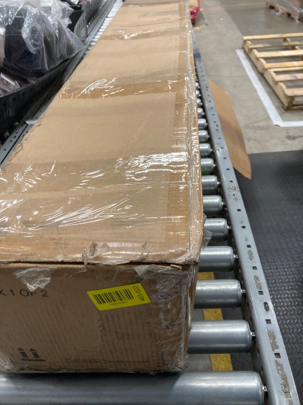 Photo 1 of ** THE ITEM IS INCOMPLETE. THERE IS ONLY ONE BOX OF TWO; BOX 1: BOX 2 IS MISSING**
Garvee 6x10 ft Greenhouse - Aluminum Greenhouses for Outdoors, Large Polycarbonate Greenhouse with Roof Vent, Heavy Duty Walk-in Green Houses for Outside Garden, Backya