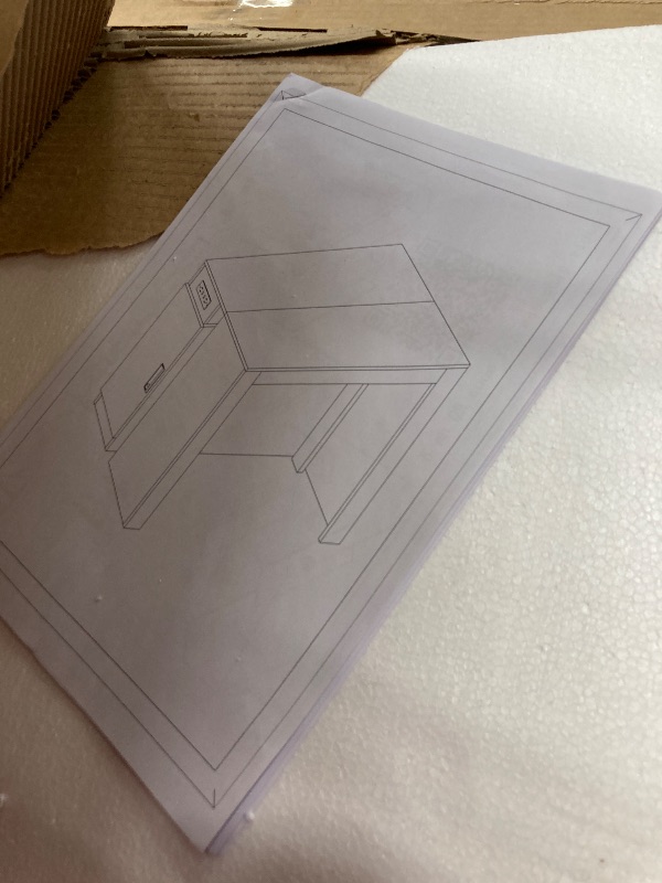 Photo 1 of Extendable Dining Table with Storage, Transformer Extra Console Table for 1-12 People, Folding Space Saving Dining Room Table with Built-in Outlet for Homes, Apartments, Walnut
