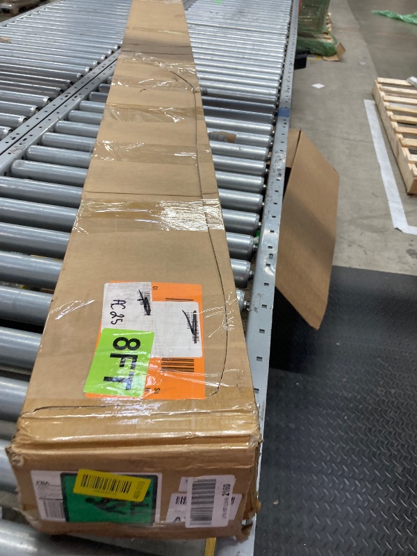 Photo 1 of **COLOR DIFFERENT FROM THE PHOTO**
Art3d 8-Pack 96 x 6in. WPC Acoustic Slat Wall Panel for Modern Interior Decor, TV Background, Living Room, Matte GREY