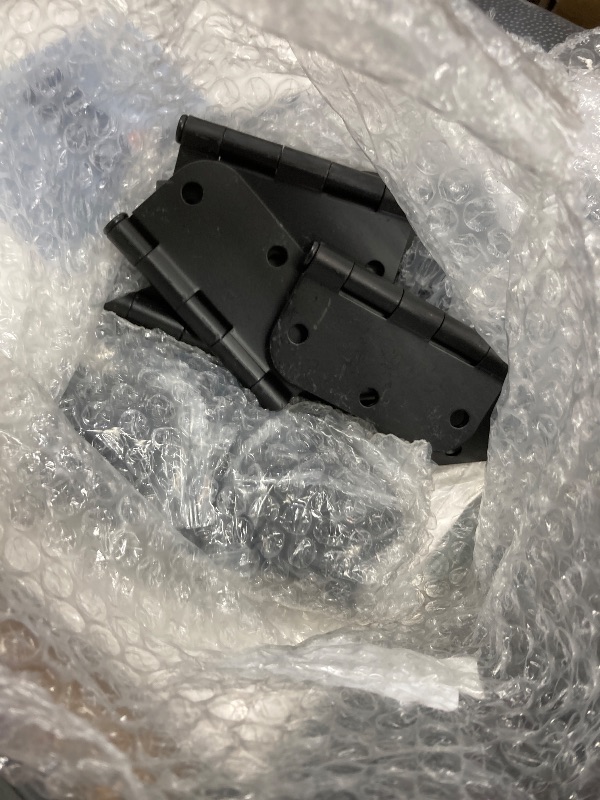Photo 1 of Matte Black Door Hinges 3.5 inch pack