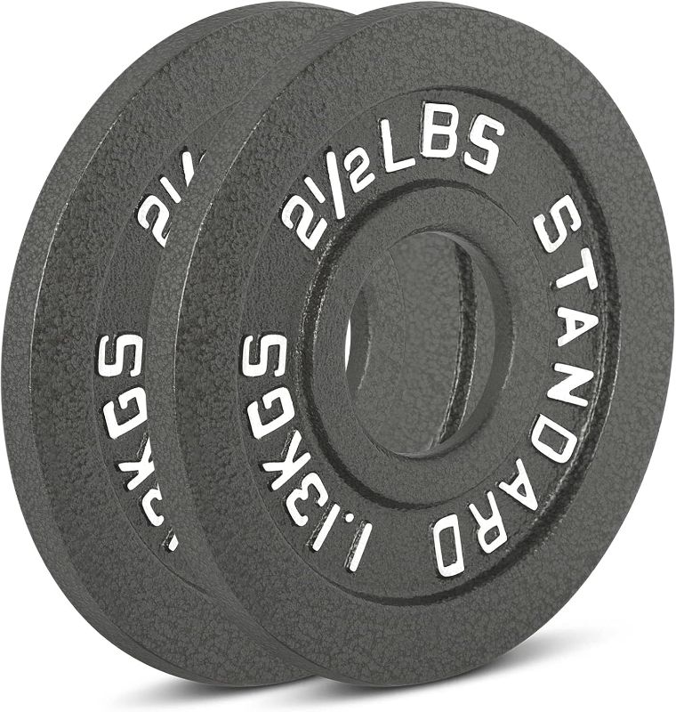 Photo 1 of **CONTAINS 2-10LB PLATES, 4-5LB PLATES AND 2-2 1/2 PLATES-SEE PICS*****Cast Iron Olympic Weight Plates – Free Weights with 2-inch Hole & Anti-Rust Hammertone Finish - Ideal for Strength Training