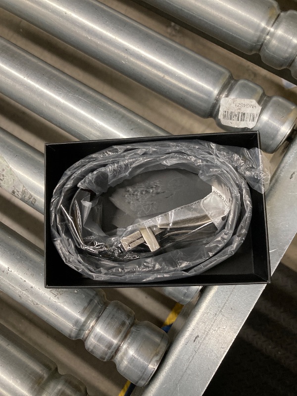 Photo 1 of ***ONE BELT ONLY*** Reversible Belt for Men, Black - Cowhide Minimalist Belt for Work or Everyday