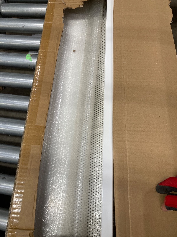 Photo 1 of ***(MISSING PARTS -DAMAGE  SELLING AS IS)*** 
Upgraded 6 FT Baseboard Heater Covers, Galvanized Steel Easy Slip-On Baseboard Cover for Replacing Old and Rusty Looking Electric and Hydronic Base board Heater Cover  
***(BOX RIPPED/TORN)***