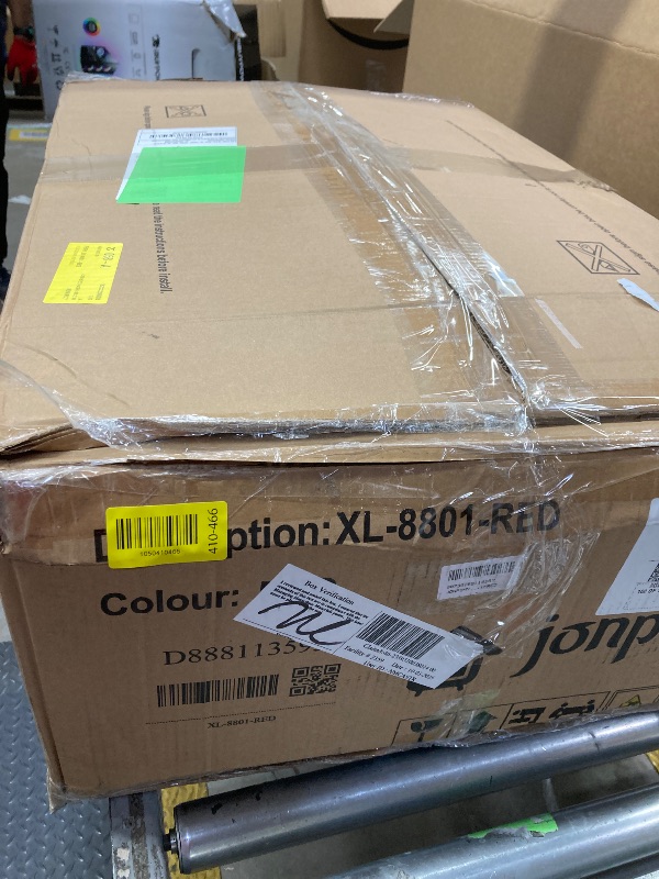 Photo 1 of ***MISSING LEGS***


JONPONY Big and Tall Gaming Chair, Ergonomic Design, Gamer Chair PU Leather with Footrest and Lumbar Support, High Back Office Chair Support 8 Hours Long Sitting, Computer Chair,Black Red