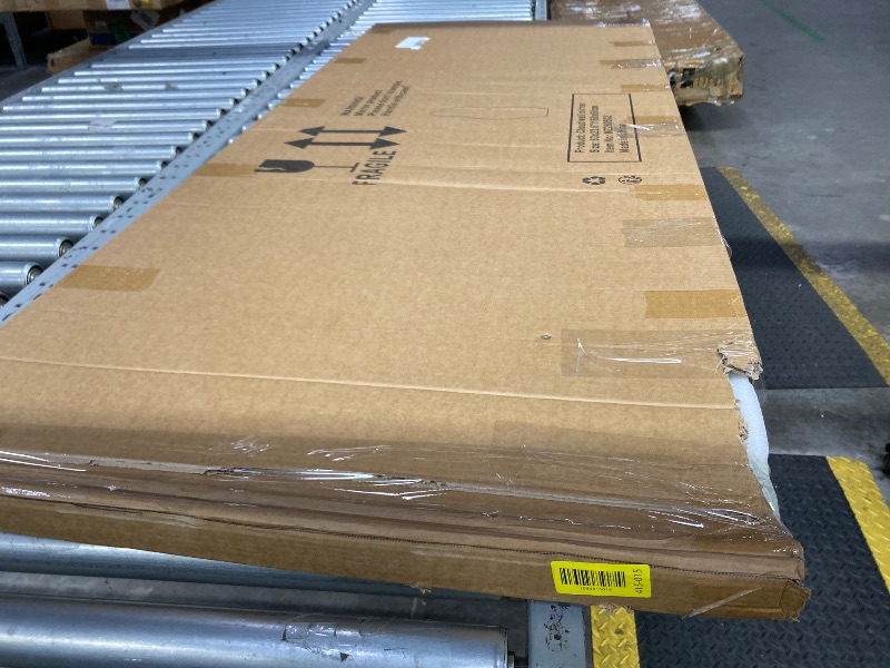 Photo 1 of ***INNER BOX FACTORY SEALED***QDSSDECO Full Length Mirror 63"x24" Irregular Wall Mirror Wave Frameless for Living Room Bathroom Bedroom Entryway Decor***INNER BOX FACTORY SEALED***