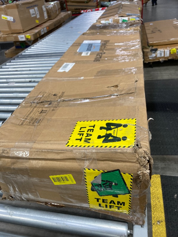 Photo 1 of ***(PARTS ONLY -SELLING AS IS)***
TaiH Leo Wheelchair Ramp 10 Feet, Non-Slip Folded Handicap Ramp with Support Legs, Safer Door Threshold Wheelchair Ramps for Home, Wheel Chair Ramp for Home Steps, Stairs, Entry, Doorways, Scooter ***(SOME SCUFFS/SCRATCH