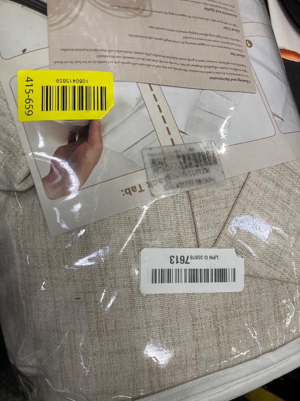 Photo 1 of 100% Blackout Curtains 90 Inches Long for Living Room 2 Panels Set, Room Darkening Energy Saving Curtain Window Coverings Elegant Flax Linen Hook Belt Pleated Drapes Aesthetic Bedroom(W50"xL90",Birch)