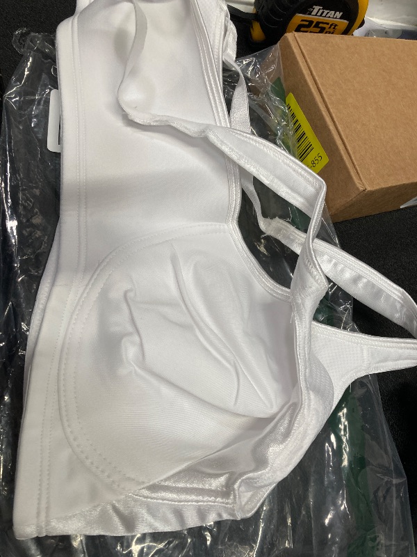 Photo 1 of ***ONLY I WHITE BRA INCLUDED***Playtex womens 18 Hour Silky Soft Smoothing Wireless Us4803 Available With 2-pack Option Bras, Nude, 38B US***ONLY I WHITE BRA INCLUDED***