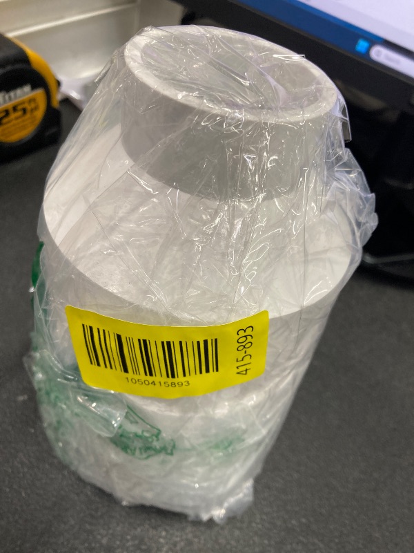 Photo 1 of ***3 ITEMS INCLUDED***Canplas 193023 PVC DWV Reducing Coupling, 3-1 1/2-Inch, White***3 ITEMS INCLUDED**