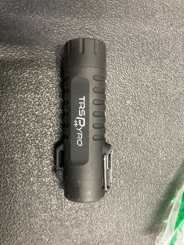 Photo 1 of ***MISSING CHARGER***Plasma Lighter Rechargeable, Mini Flashlight Camping - Windproof Electric Lighter with USB Charging, Orange - Emergency Strobe & 120 Lumens***MISSING CHARGER***