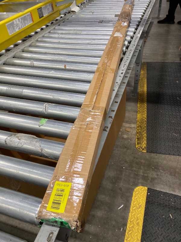 Photo 1 of ***HOOKS MAY BE MISSING***6ft-18ft Upgraded Aluminum Curtain Track, Ceiling or Wall mount, Curtain Rail System with 90 Degree Corner Bends, Windows and Room Divider Ceiling Track set with Runners and Hooks(White)***HOOKS MAY BE MISSING***