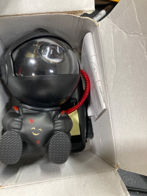 Photo 1 of
Astronaut Galaxy Projector Lamp – Black Astronaut Holding Star, Starry Sky Night Light for Bedroom Decor, Space Nebula Star Projector Gift