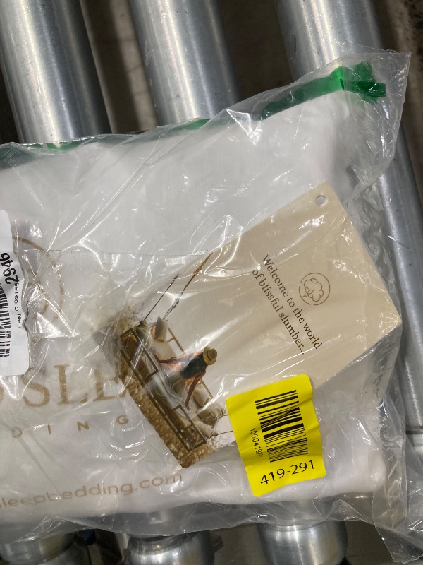 Photo 1 of 1000 TC Ivory King Pillowcases Set of 4 100% Egyptian Cotton Pillow Cases with Long Staple Cotton & Sateen Weave, Silky Soft Hotel - Like Bed Pillow Covers for Comfy Sleeping, Snug Fit