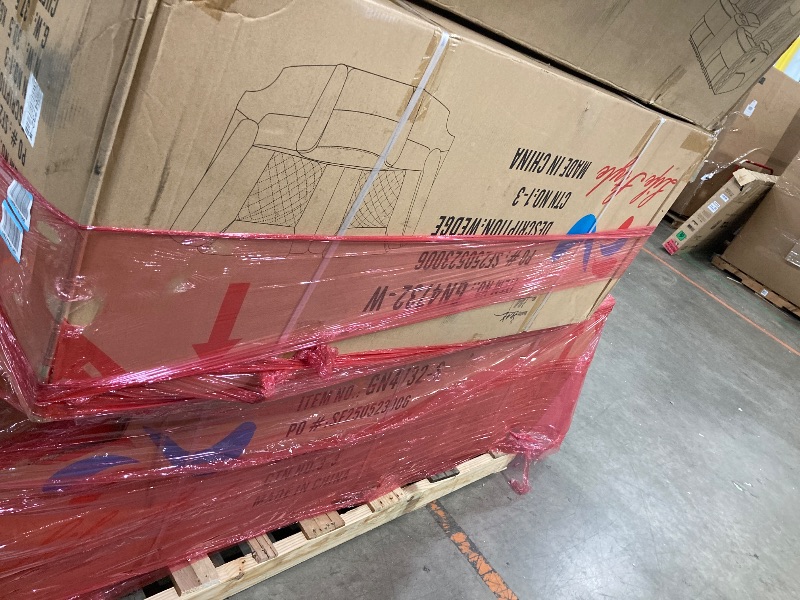 Photo 1 of Power Recliner Sectional Sofa with LED Light, Breathing Leather Recliner Sofa Couch with Storage/Cup Holder for Living Room Home Office Theater (Cream White)