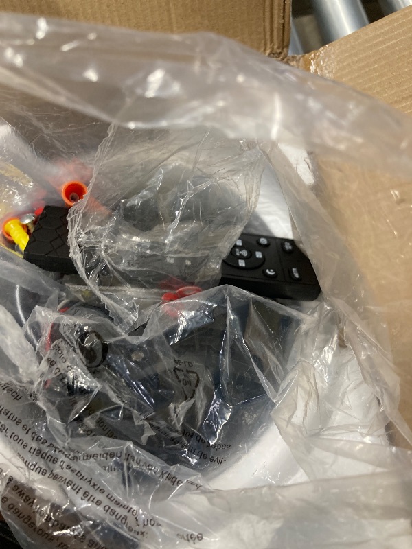 Photo 1 of ***(MISSING PARTS -SELLING AS IS )*** Ayaoty Ceiling Fans with Lights, 20.5 inch Blade (See Photo) Low Profile Ceiling Fan with Light and Remote Control, Flush Mount, LED Dimmable DC Reversible Modern Ceiling Fan for Bedroom